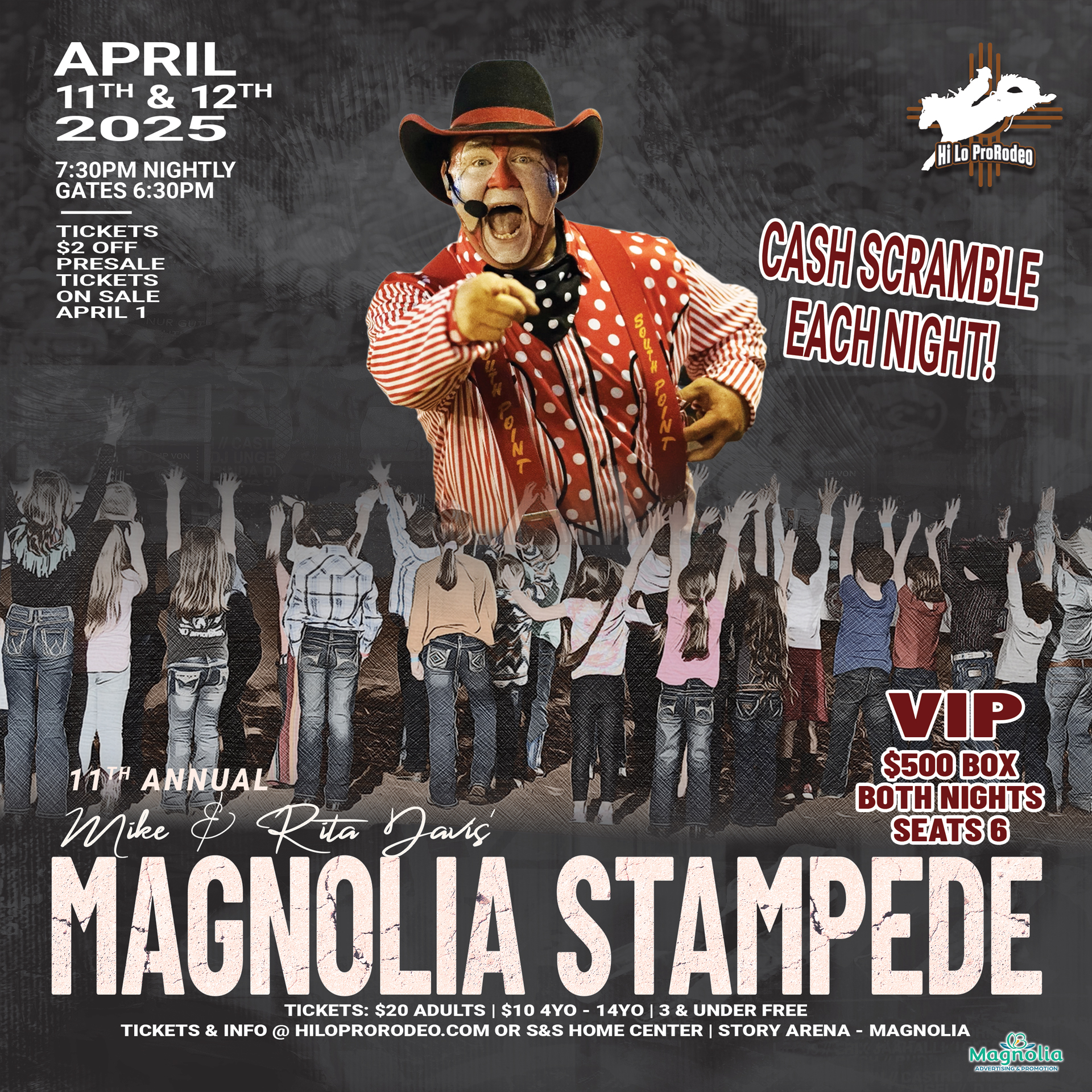 Magnolia Stampede PRCA Rodeo | Magnolia AR
