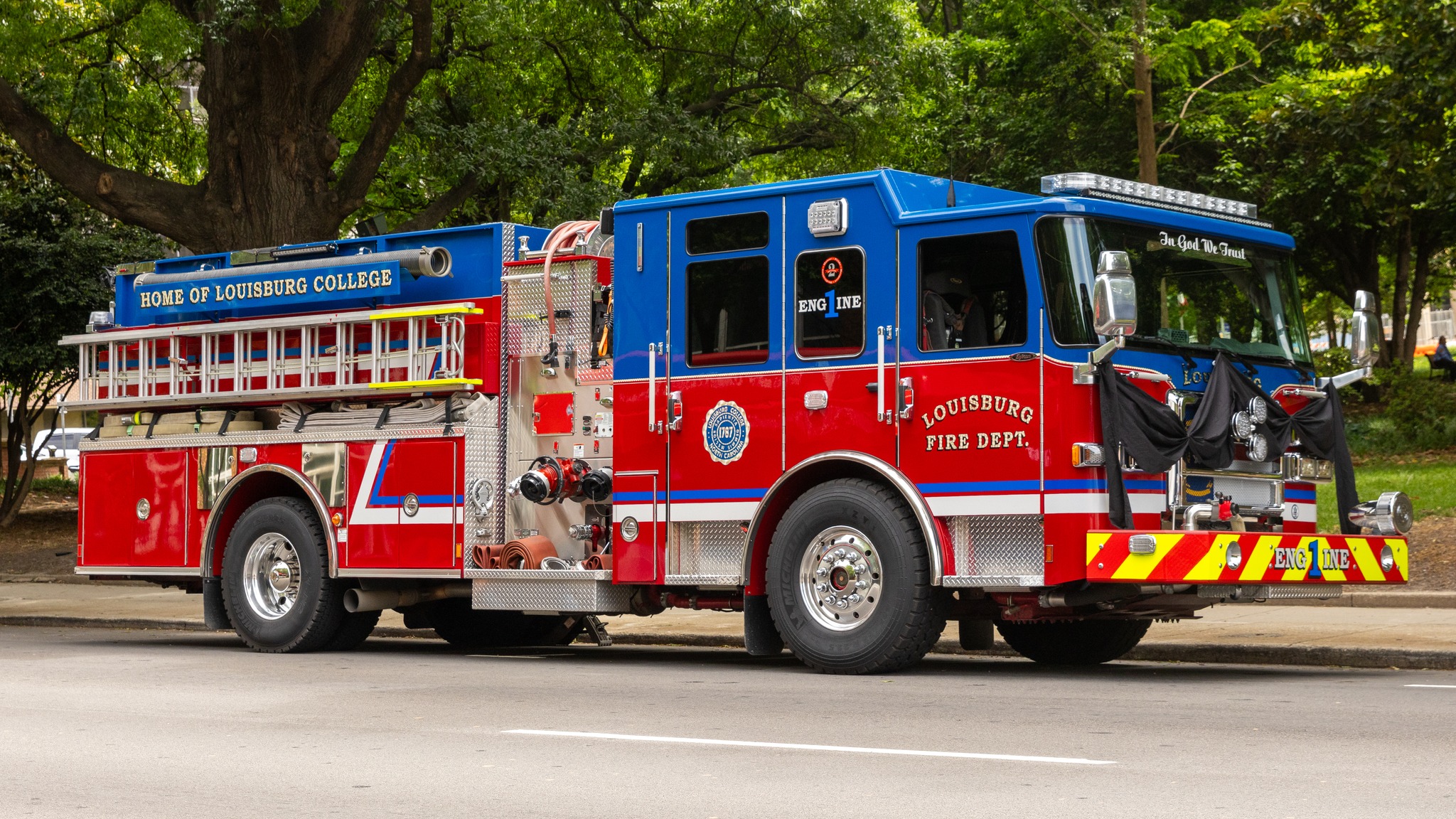 Legeros - Morning truck pic. Louisburg Fire Department Engine 1 in ...
