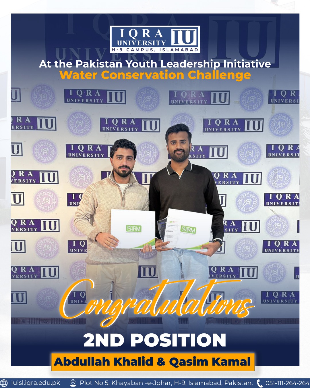 Iqra - 🏆 2nd Position Secured! 🌟 We are thrilled to announce that our ...