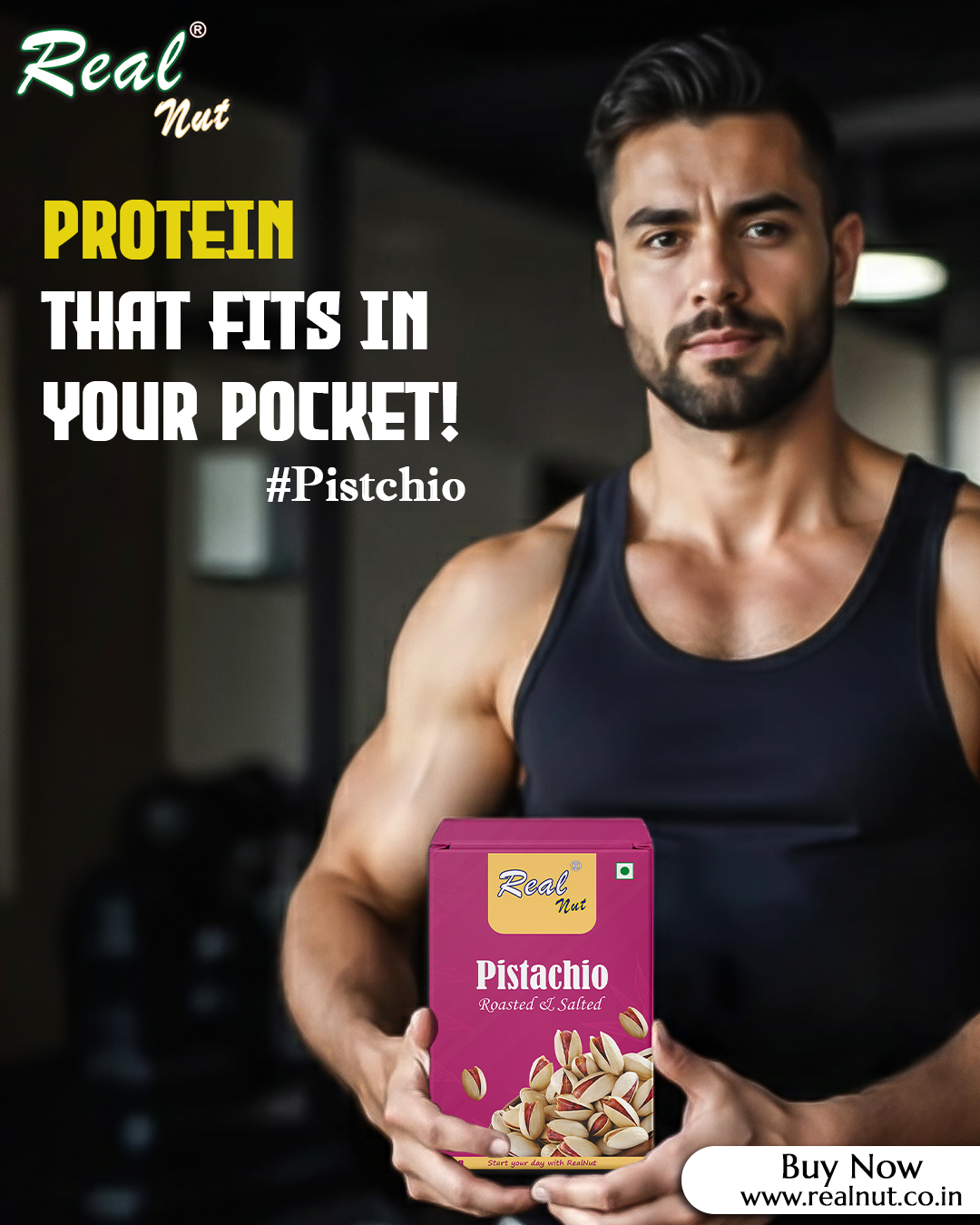 Real Nut Group - 💪 Pocket-Sized Protein. Power-Packed... | Facebook