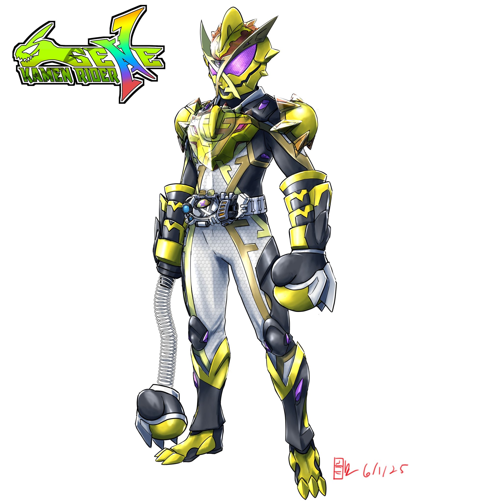 Kairyu rider transformation process described
