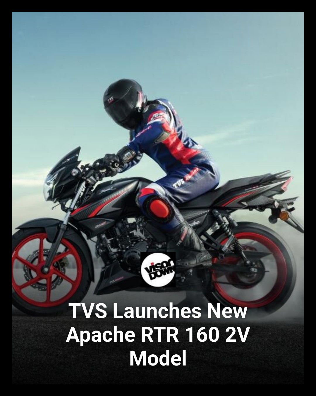 Visordown - TVS Motors has unveiled its latest-generation Apache RTR ...