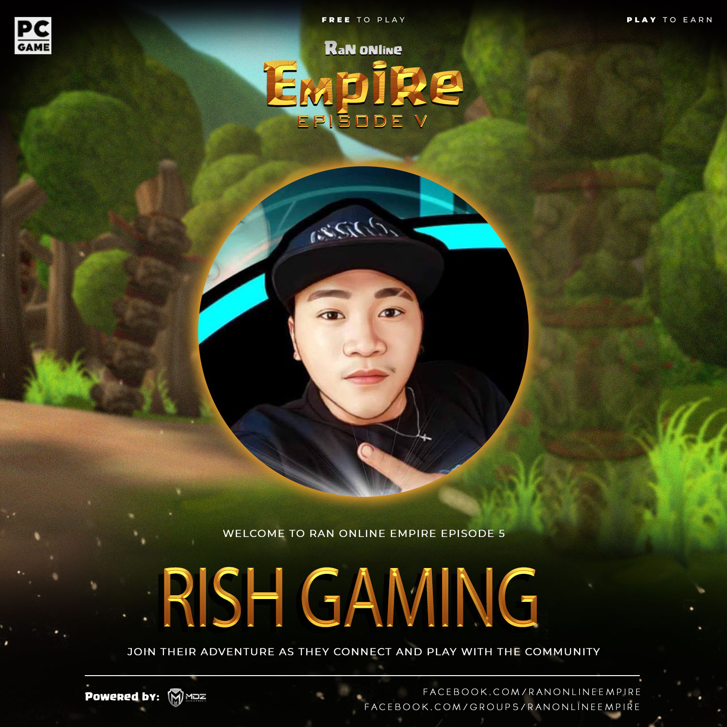 RAN - 🎉 Welcome RISH GAMING as the Official Streamer of RAN Online ...