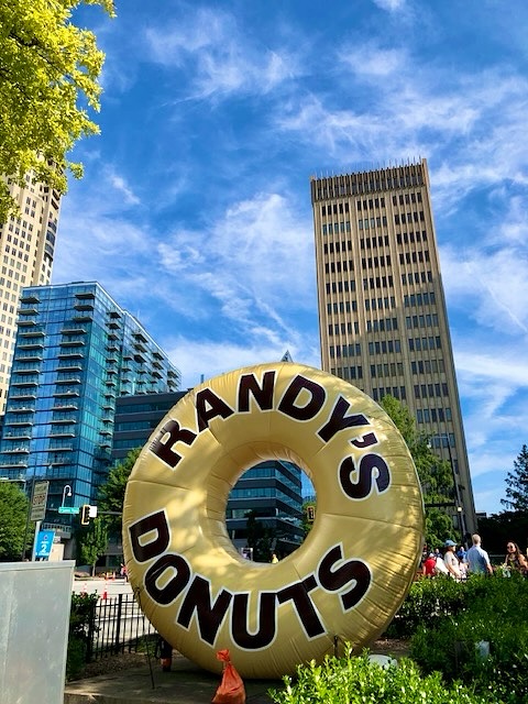 Randy's Donuts - Atlanta!!! We’ve officially landed on the... | Facebook