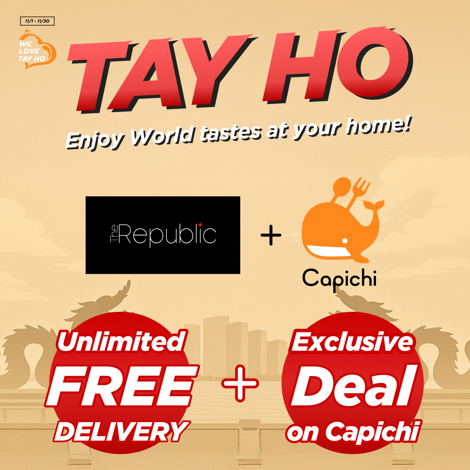 Capichi Vietnam - (Vietnamese Below) 🍔 The Republic –... | Facebook