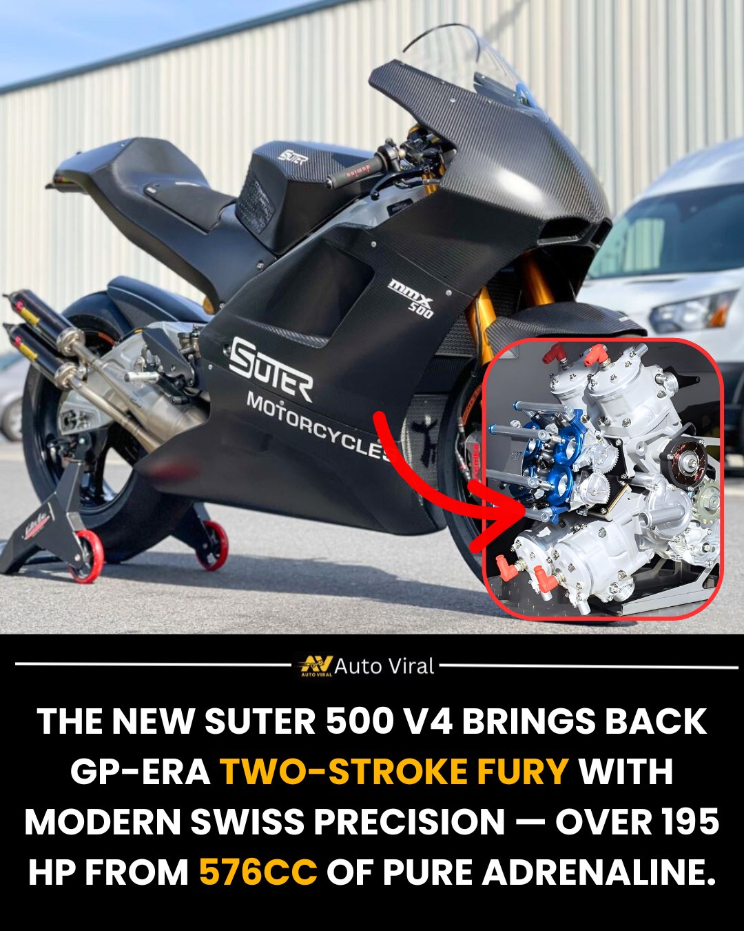 Auto - The new Suter 500 V4 brings back the raw excitement of the Grand ...