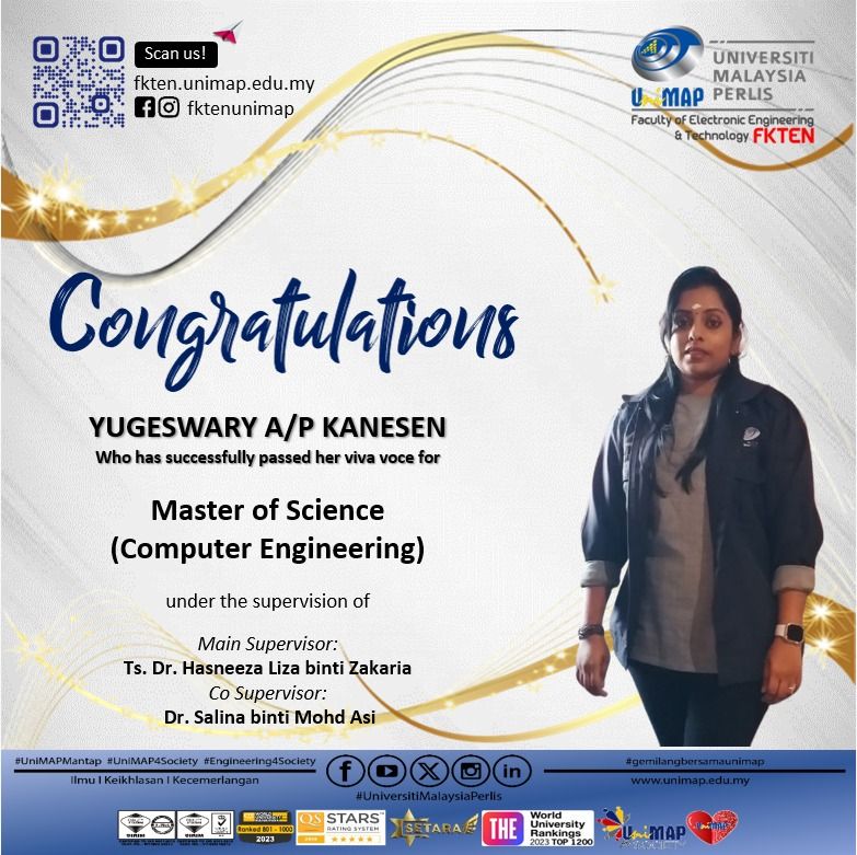 Fakulti - Our heartiest congratulations to YUGESWARY A/P KANESEN who ...