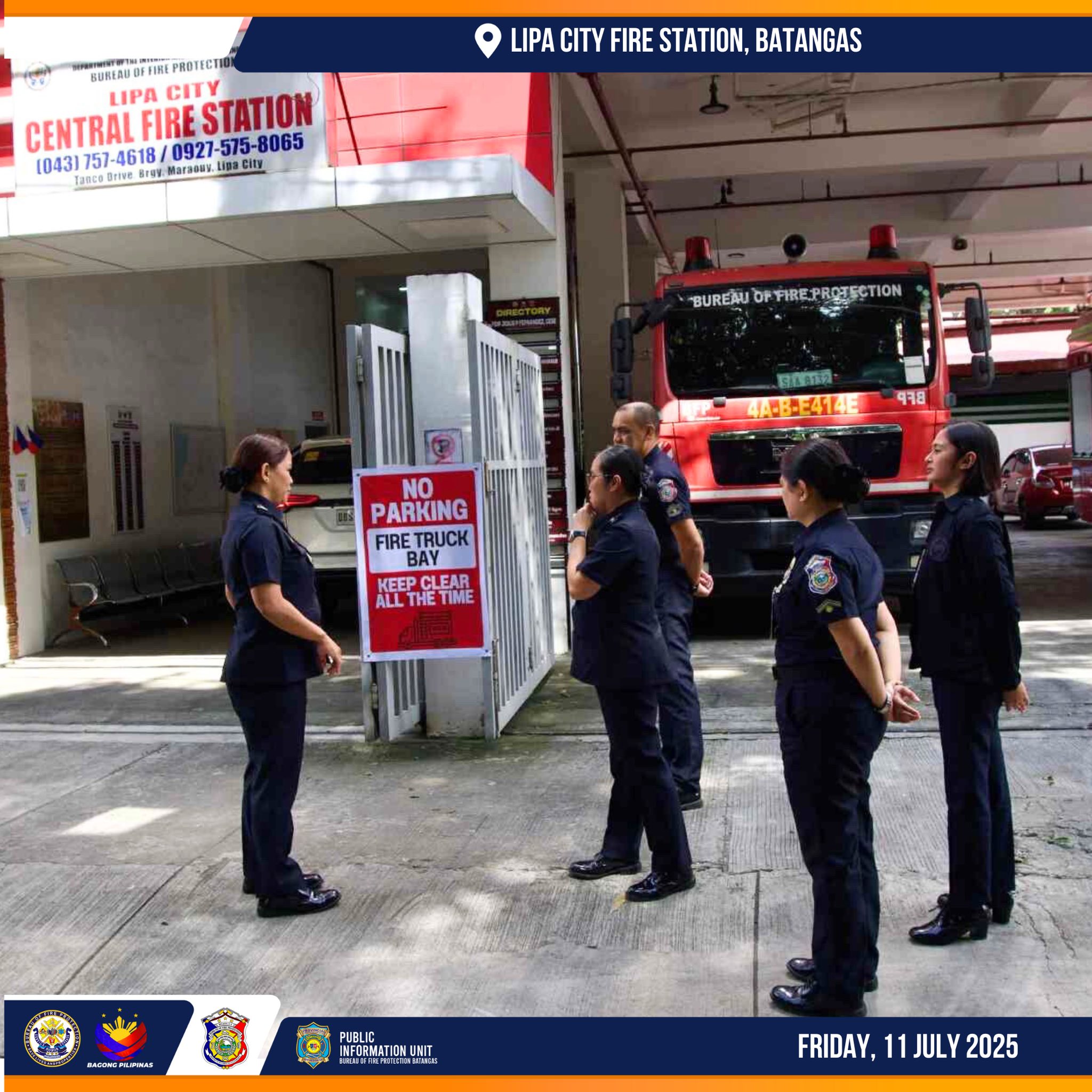 Bureau of Fire Protection R4A Batangas Provincial Office