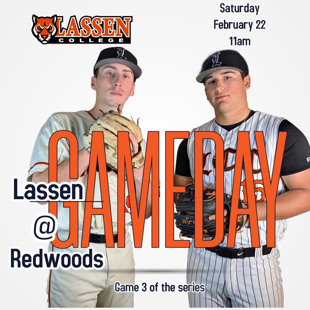 🚨 Corrected ---Game starts at... - Lassen College Baseball | Facebook