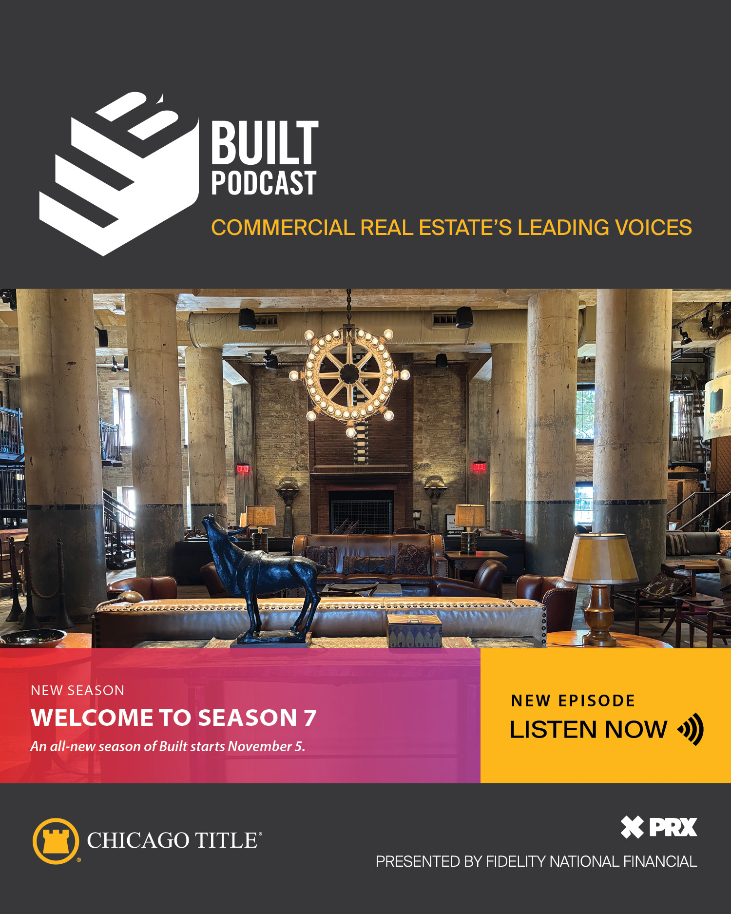 Chicago - 🎧 Season 7 of Built is here — and this year, we’re going BOLD ...