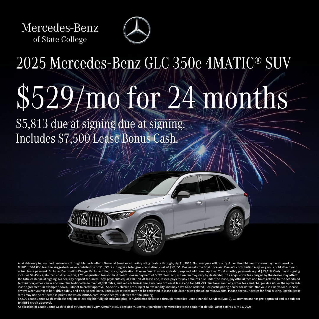 Mercedes-Benz - 🎇 Electrify your Independence Day! Lease the 2025 ...