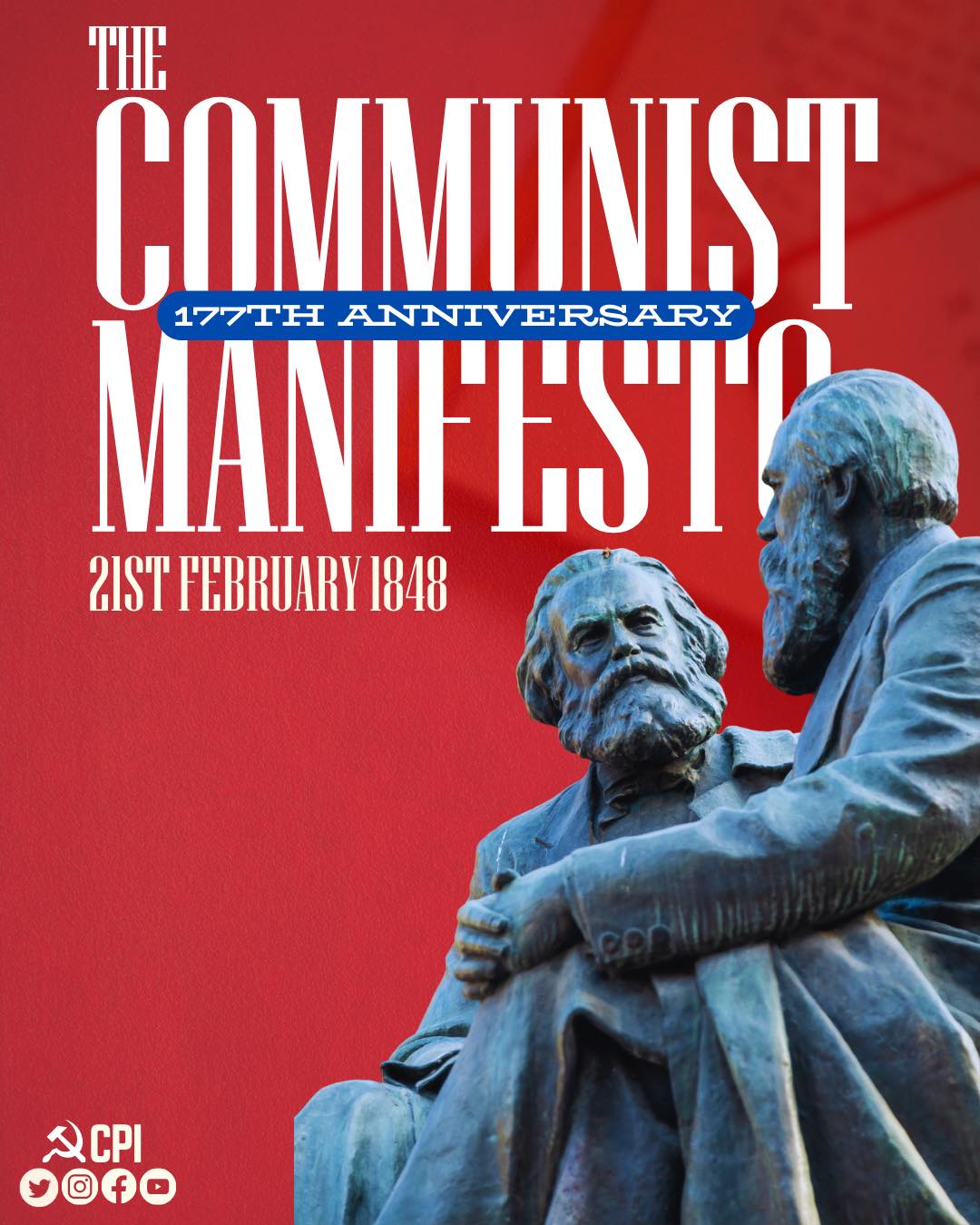 Communist - 177 years ago today, The Communist Manifesto was published ...