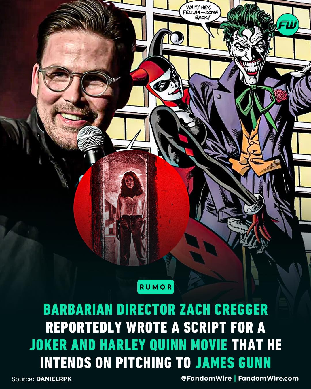 FandomWire - Zach Cregger (Weapons) reportedly wrote a... | Facebook