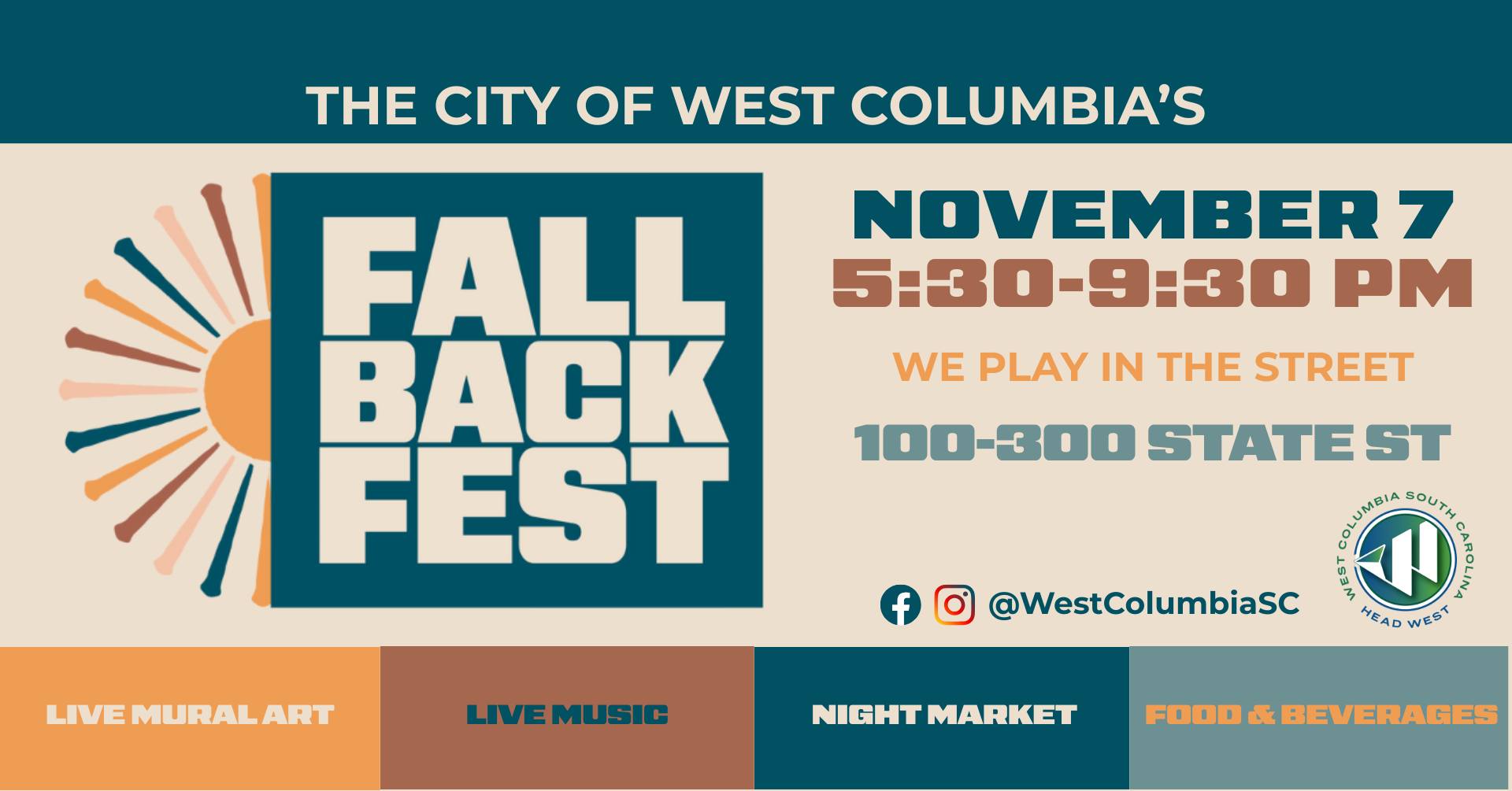 West Columbia’s 9th Annual Fall Back Fest