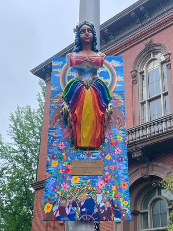 lady in the blue dress salem Come rain or shine shows its pride! It was a beautiful weekend celebrating love and community with people from near and far! 🌈 📸 @susiemayphotos Costume