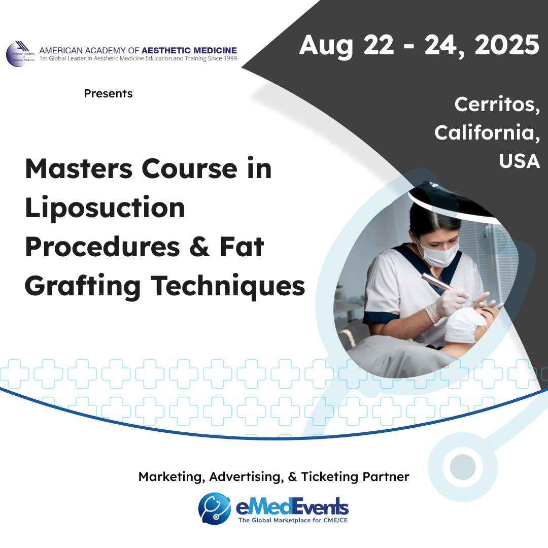 eMedEvents - 📍 Mastering Liposuction and Fat Grafting 🔹... | Facebook