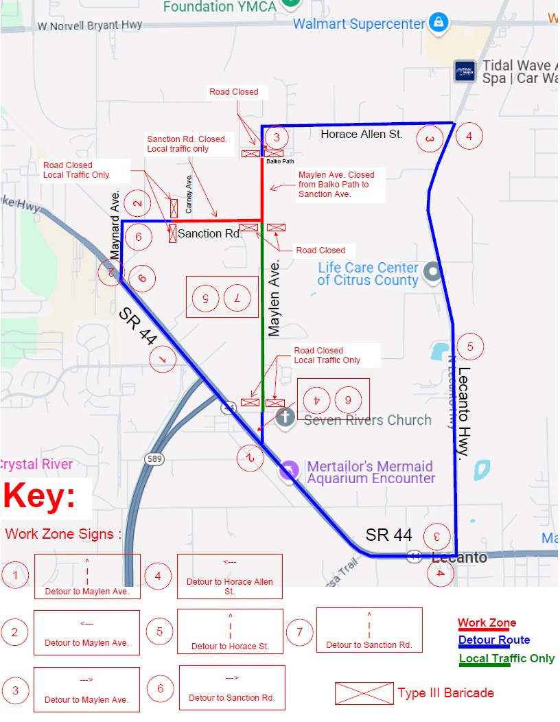 Citrus - KEEPING YOU INFORMED 🚧 As part of the ongoing Suncoast Parkway ...