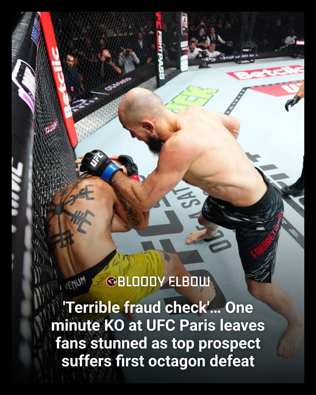 Today's UFC set the record for most first round stoppages, beating