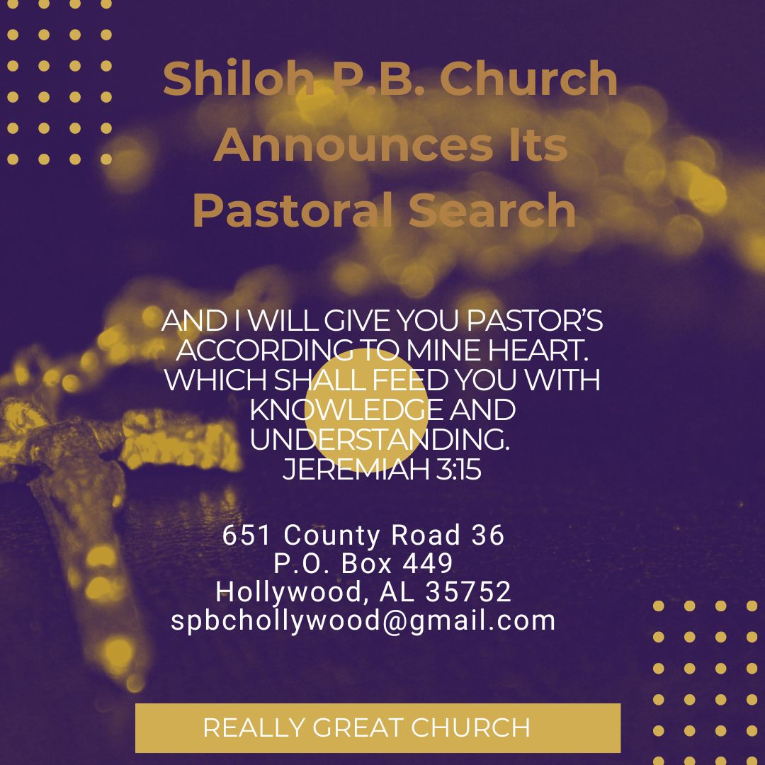 Shiloh Primitive Baptist Church | Hollywood AL