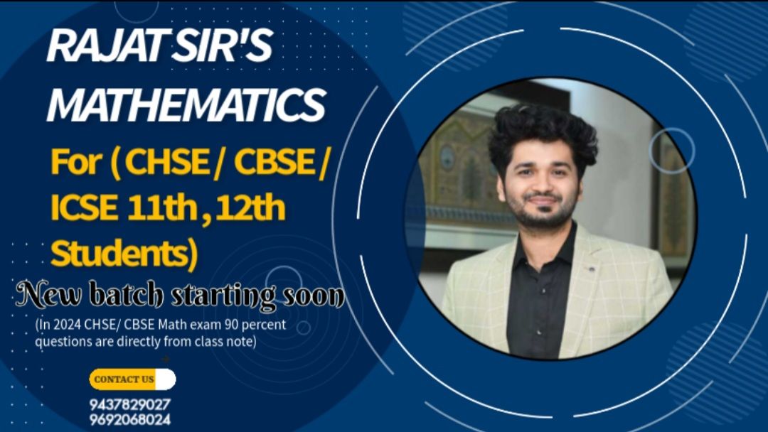 Mathematics BY RAJAT SIR | Bhubaneswar