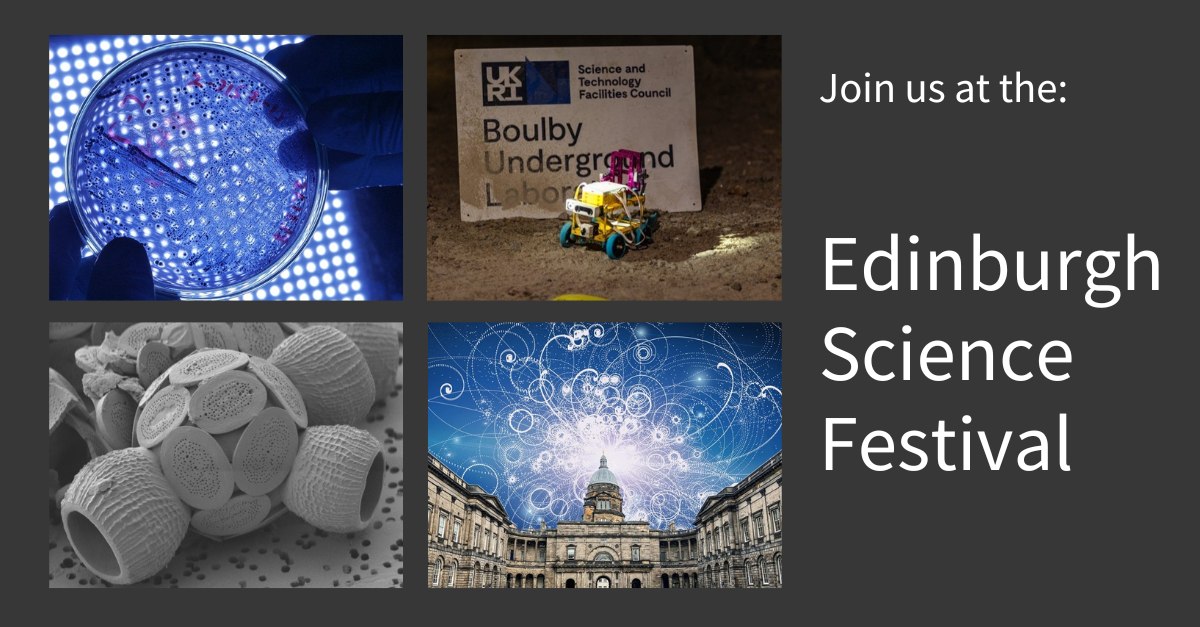 School - Edinburgh Science Festival takes place in April 2025 and staff ...