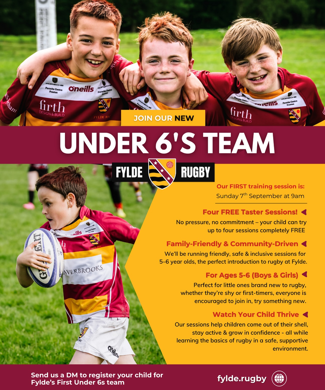 Fylde RFC - ANNOUNCEMENT 📣📣 We’re excited to launch Fylde... | Facebook