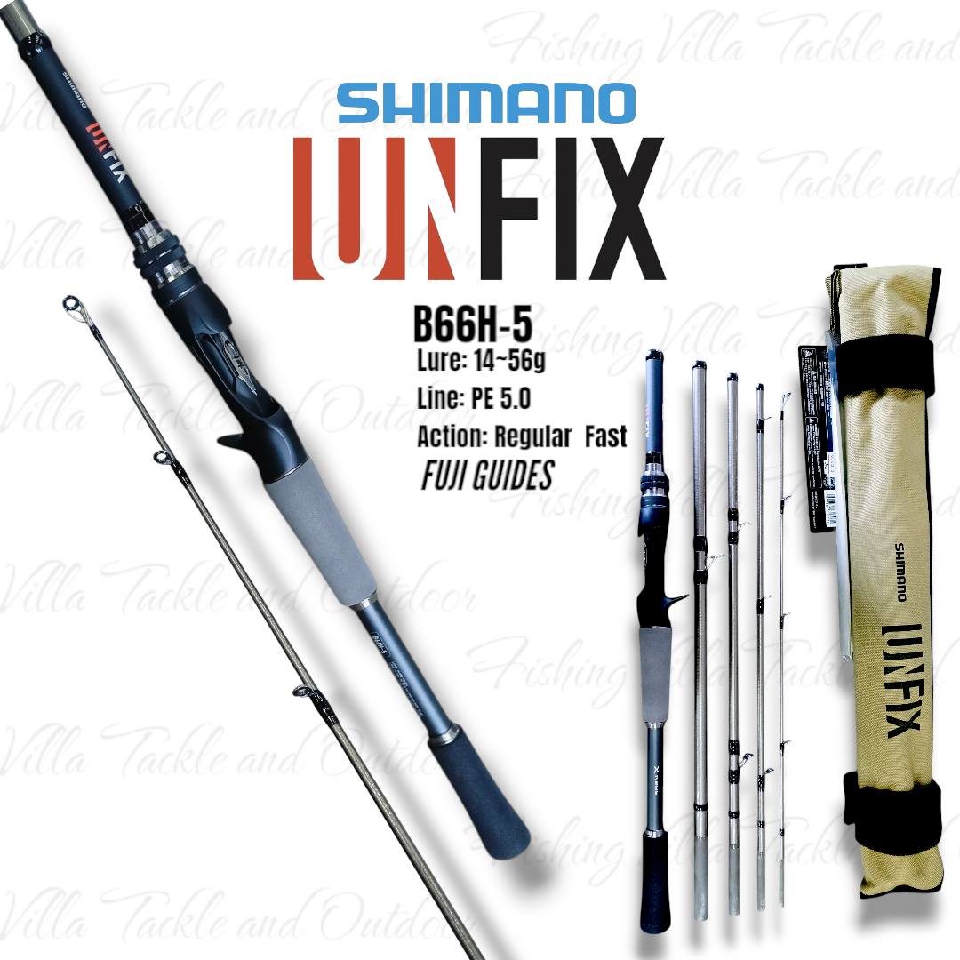 Shimano unfix b66ml-5 fishing rod review