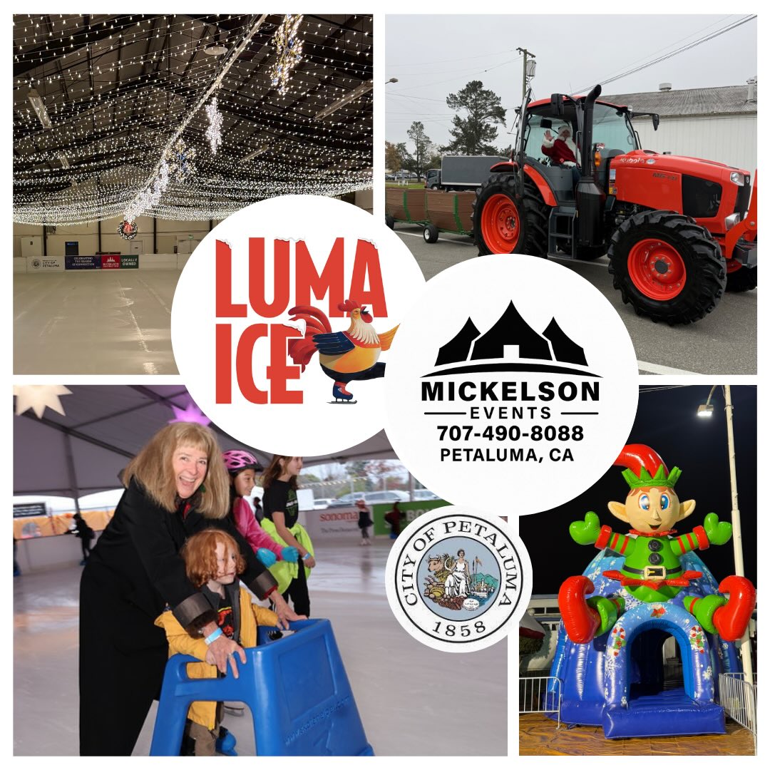 ️⛸ LUMA Ice is... - City of Petaluma Parks and Recreation | Facebook
