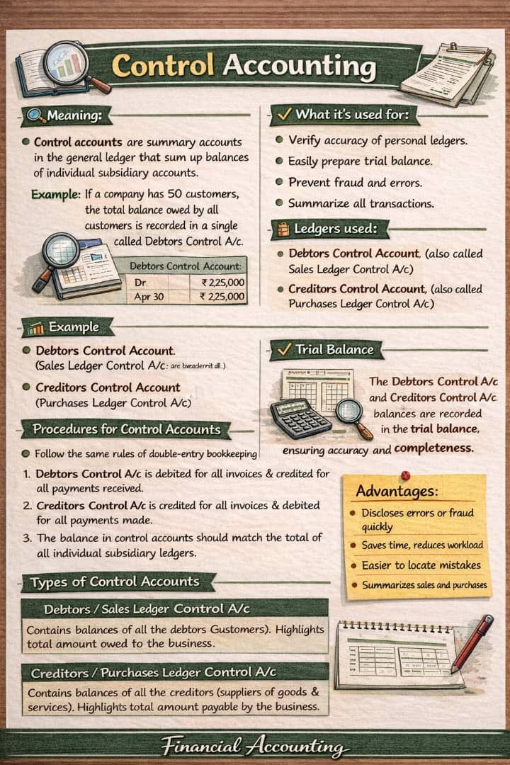 Financial - Control Accounting #trading Financial Accounting 🔹 Meaning ...