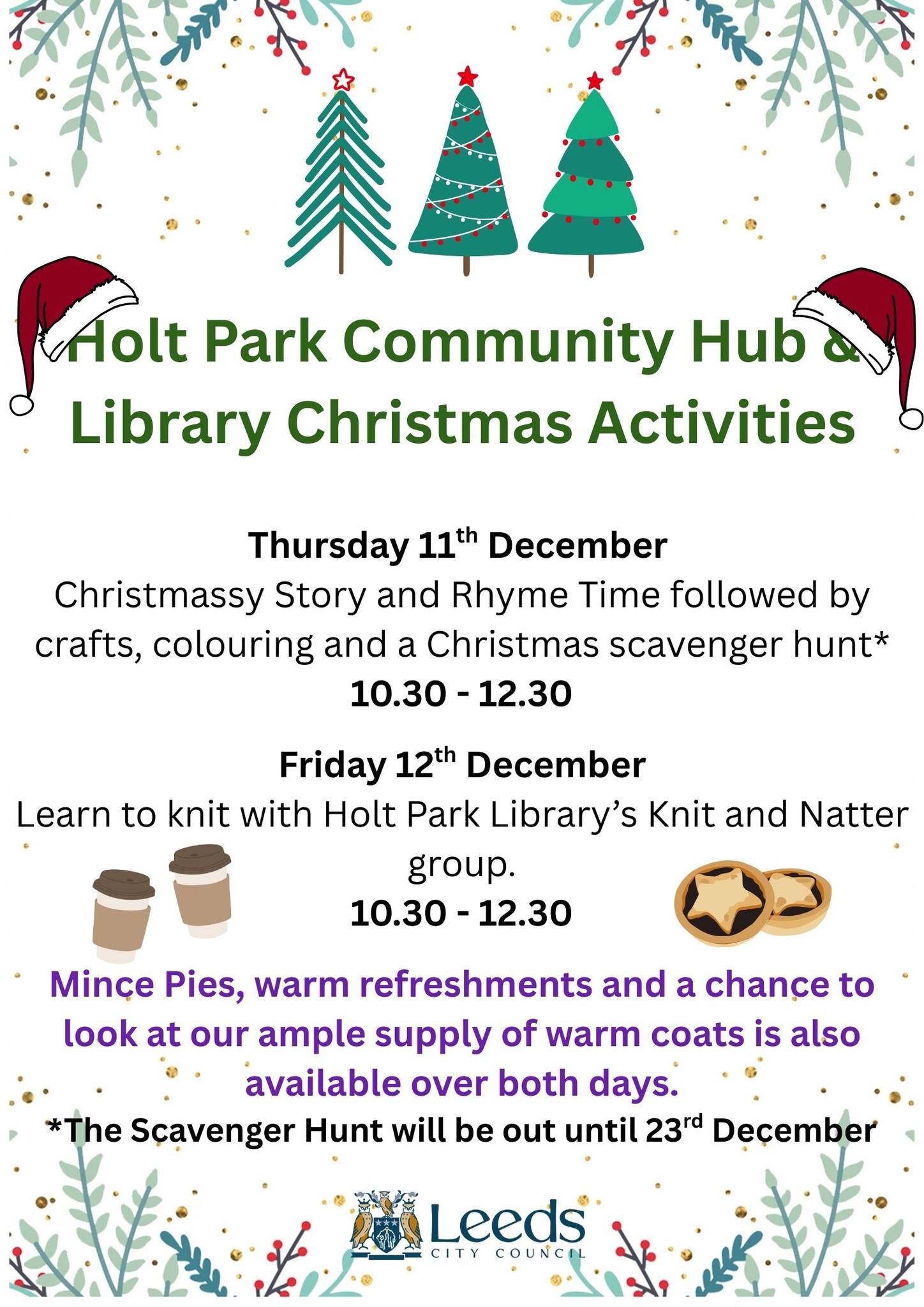 Horsforth and Holt Park Community Hubs and Libraries | Leeds