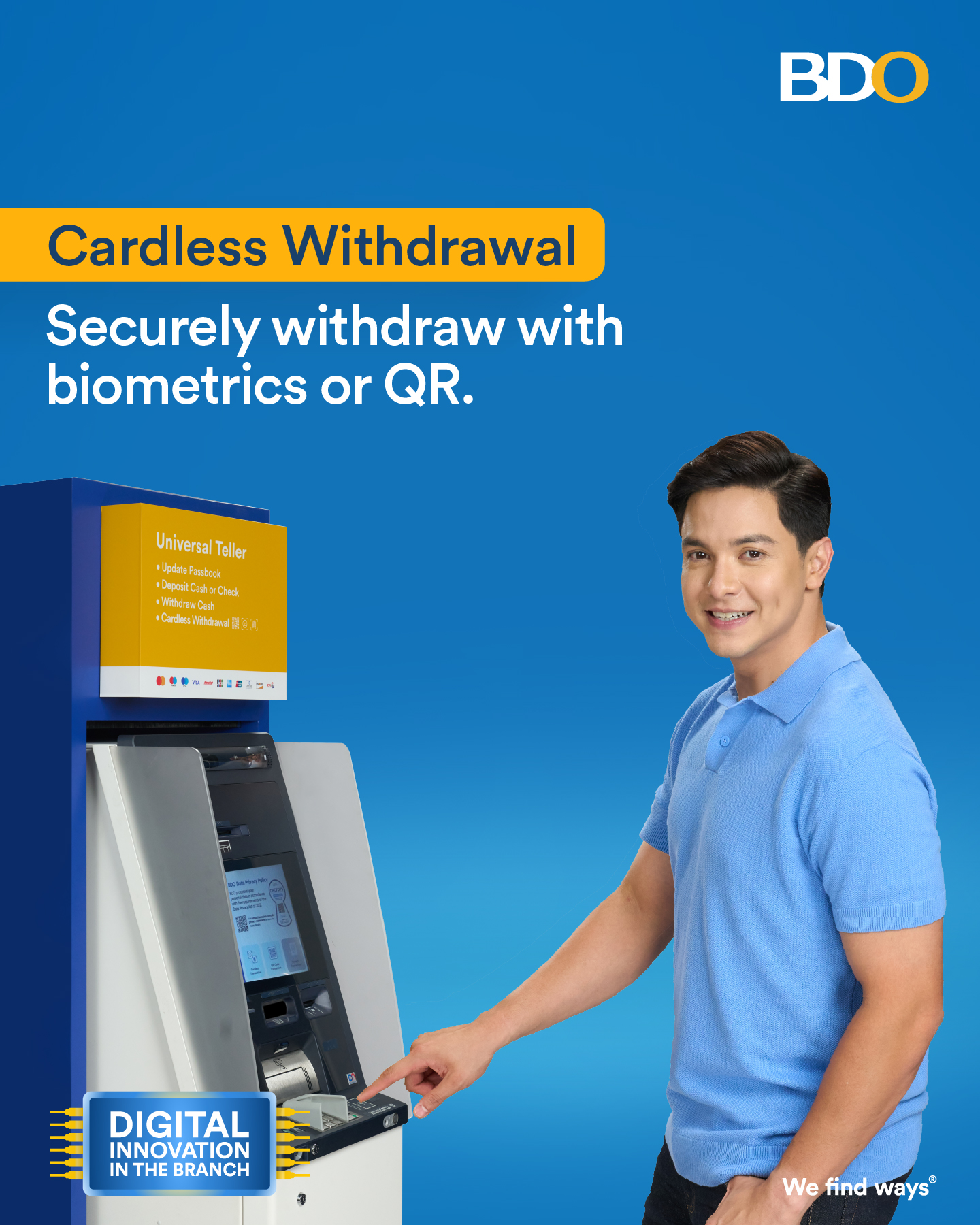 BDO - Experience cardless convenience when you withdraw using ...