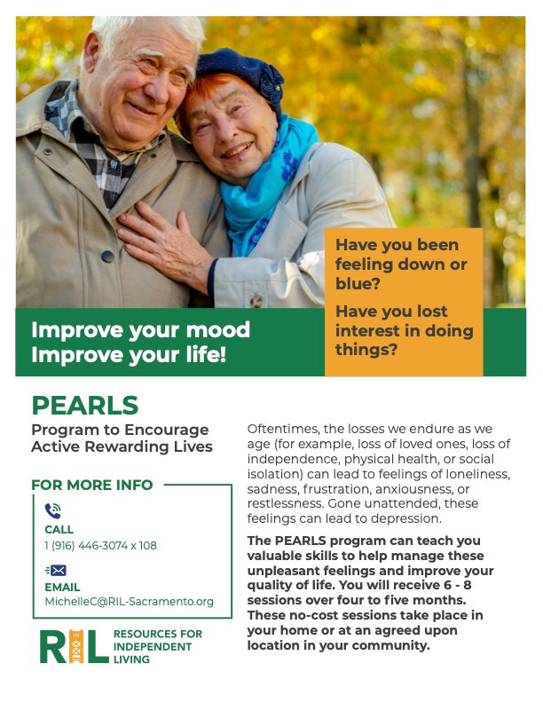 Program to Encourage... - Resources for Independent Living | Facebook