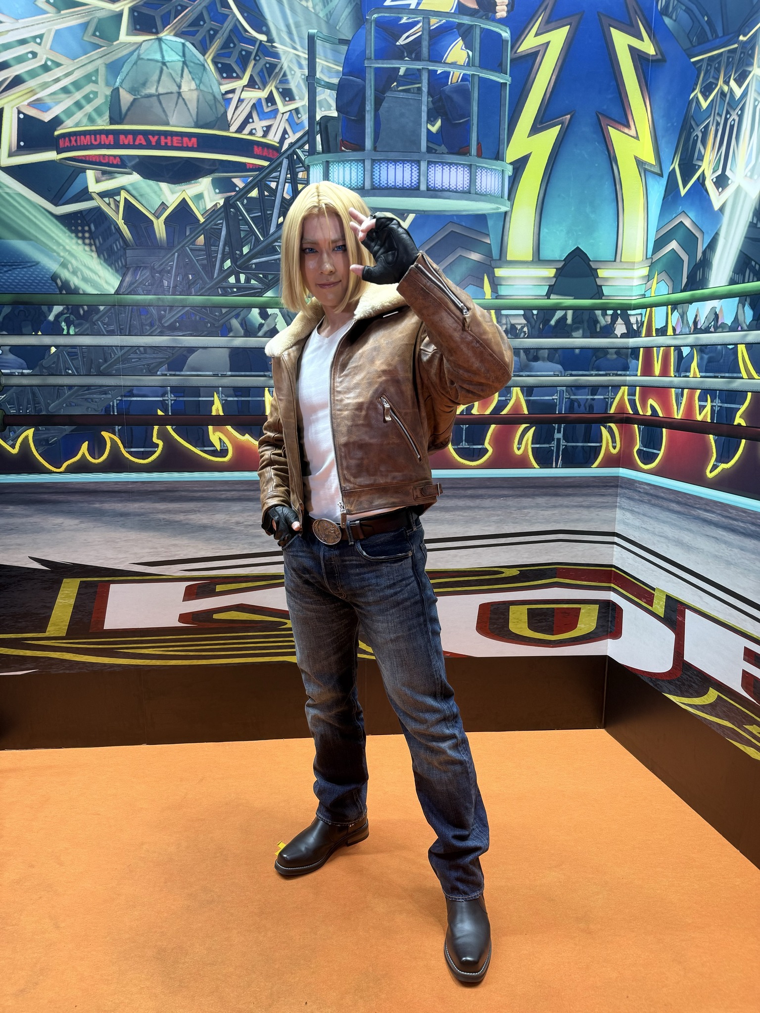 EVOJapan2025 SNK Booth] The legendary wolf has arrived! Aki's