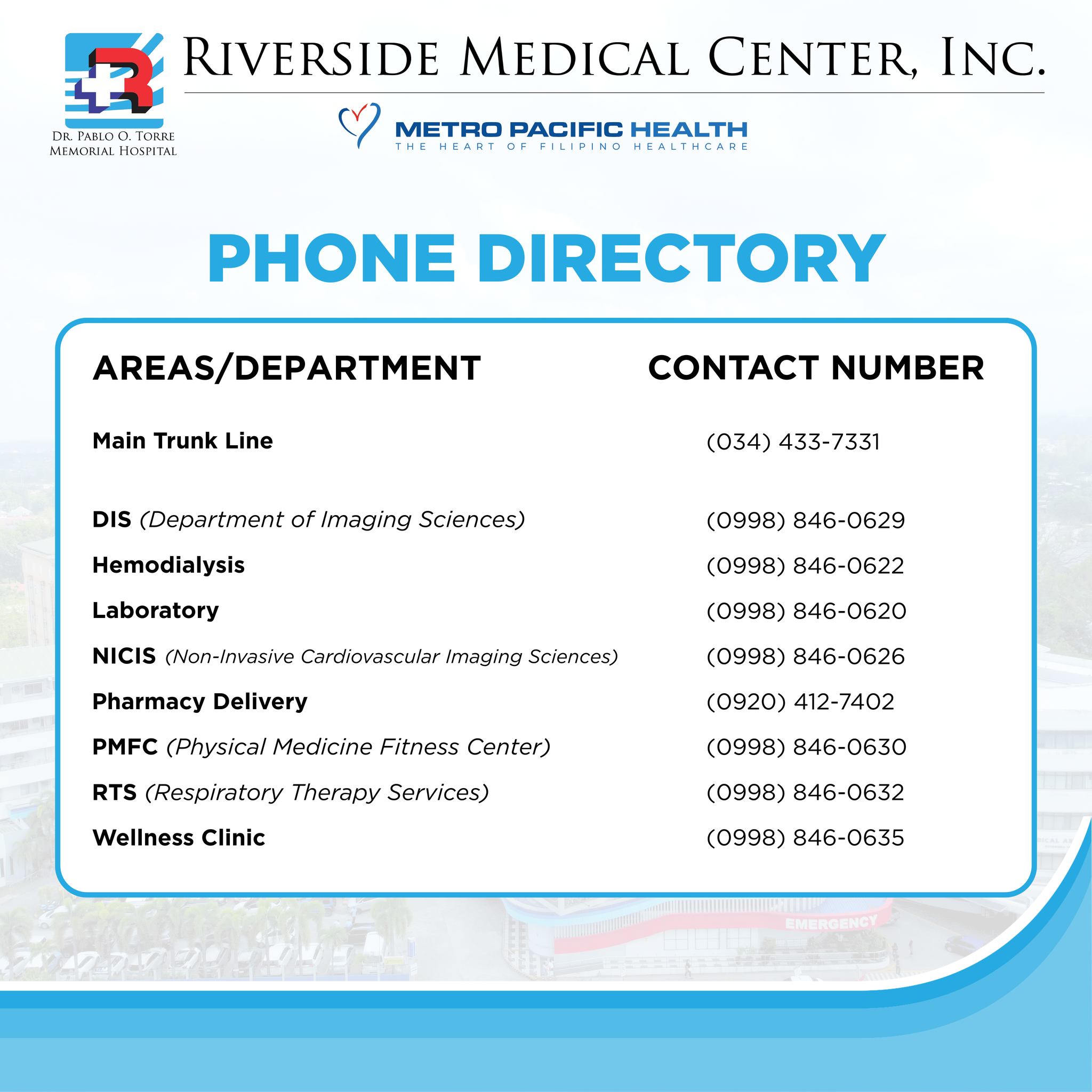 We've updated our contact... - Riverside Medical Center, Inc. | Facebook