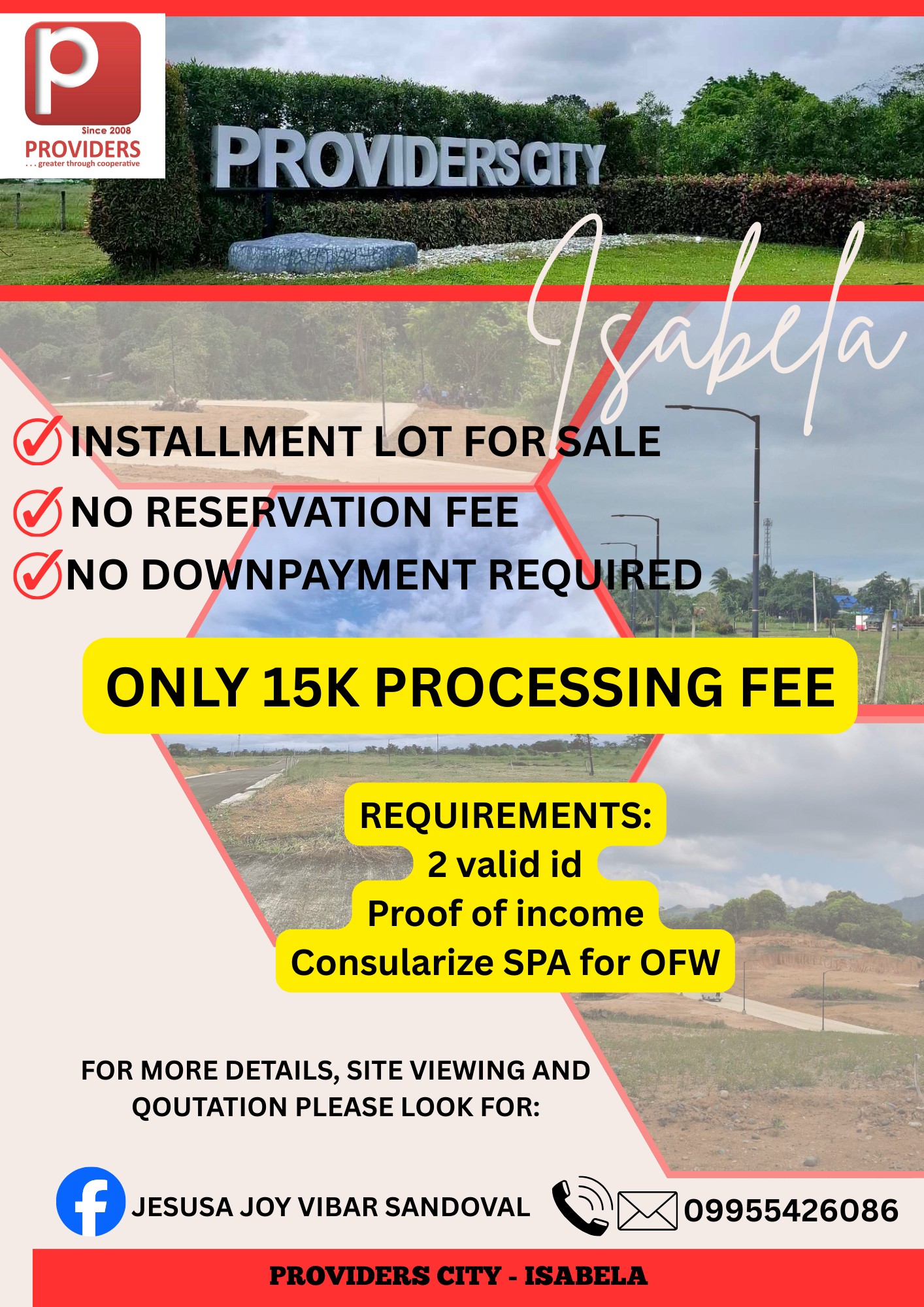 LOT FOR SALE - ISABELA | message me for more info | Facebook