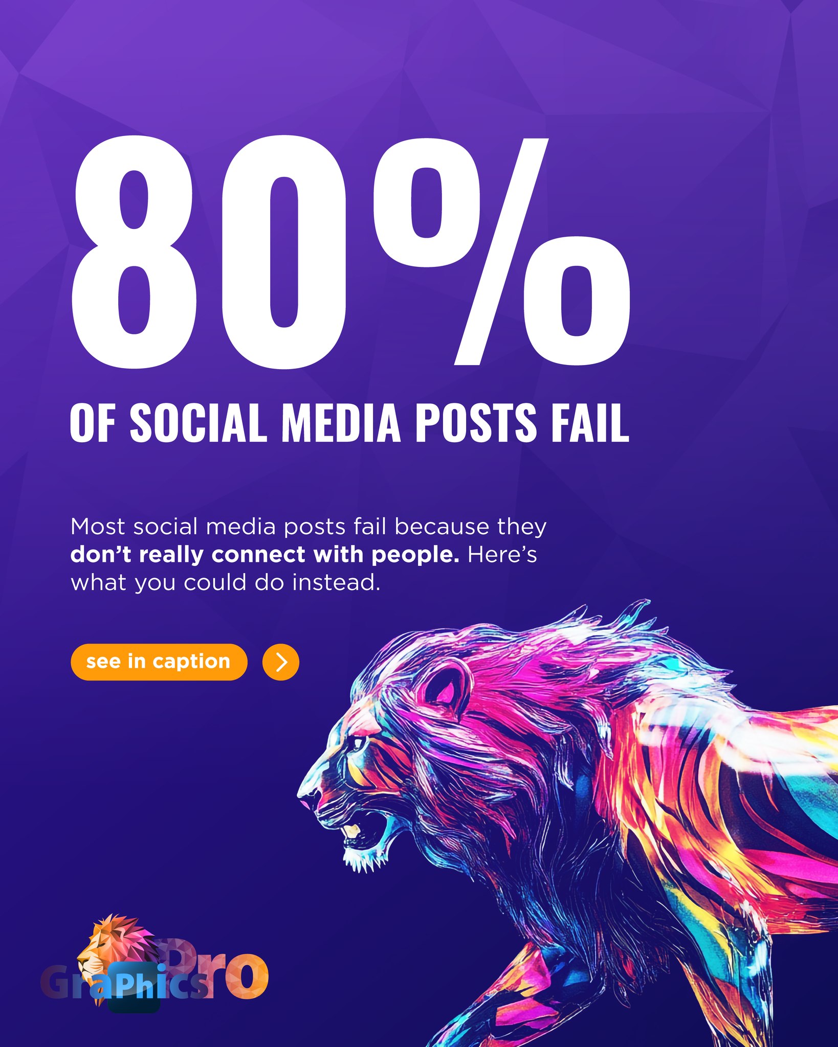GraphicsPro - 🚨 Why Most Social Media Posts Fail 🚨 Here’s the hard ...
