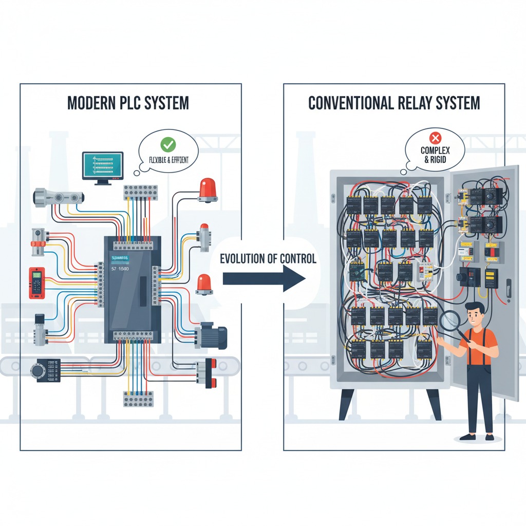 Visualisasi perbedaan antara... - Training PLC & Digital | Facebook