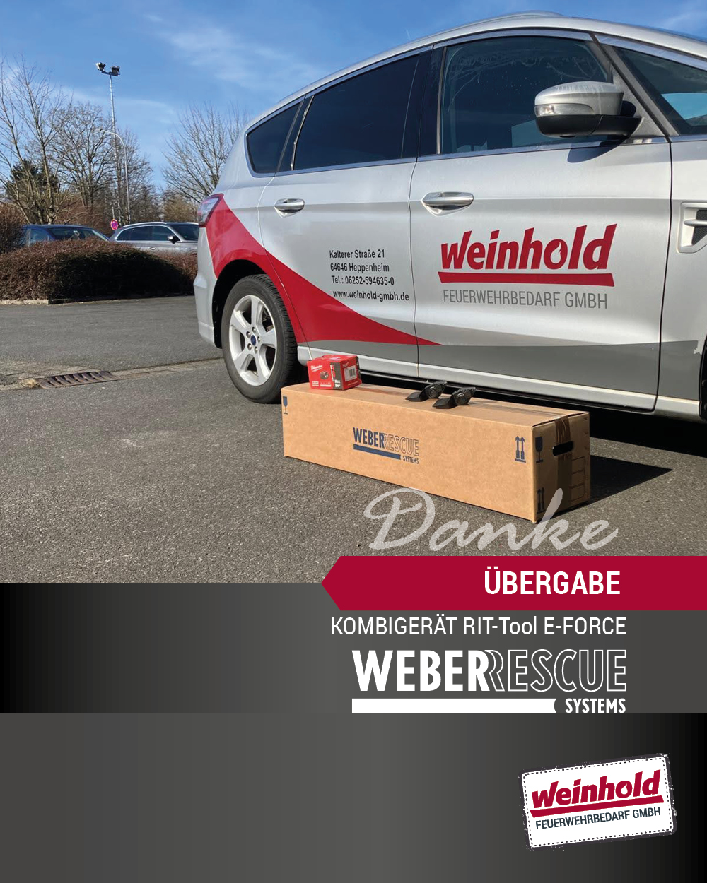 Weinhold Feuerwehrbedarf GmbH - Heppenheim - Auslieferung eines ...