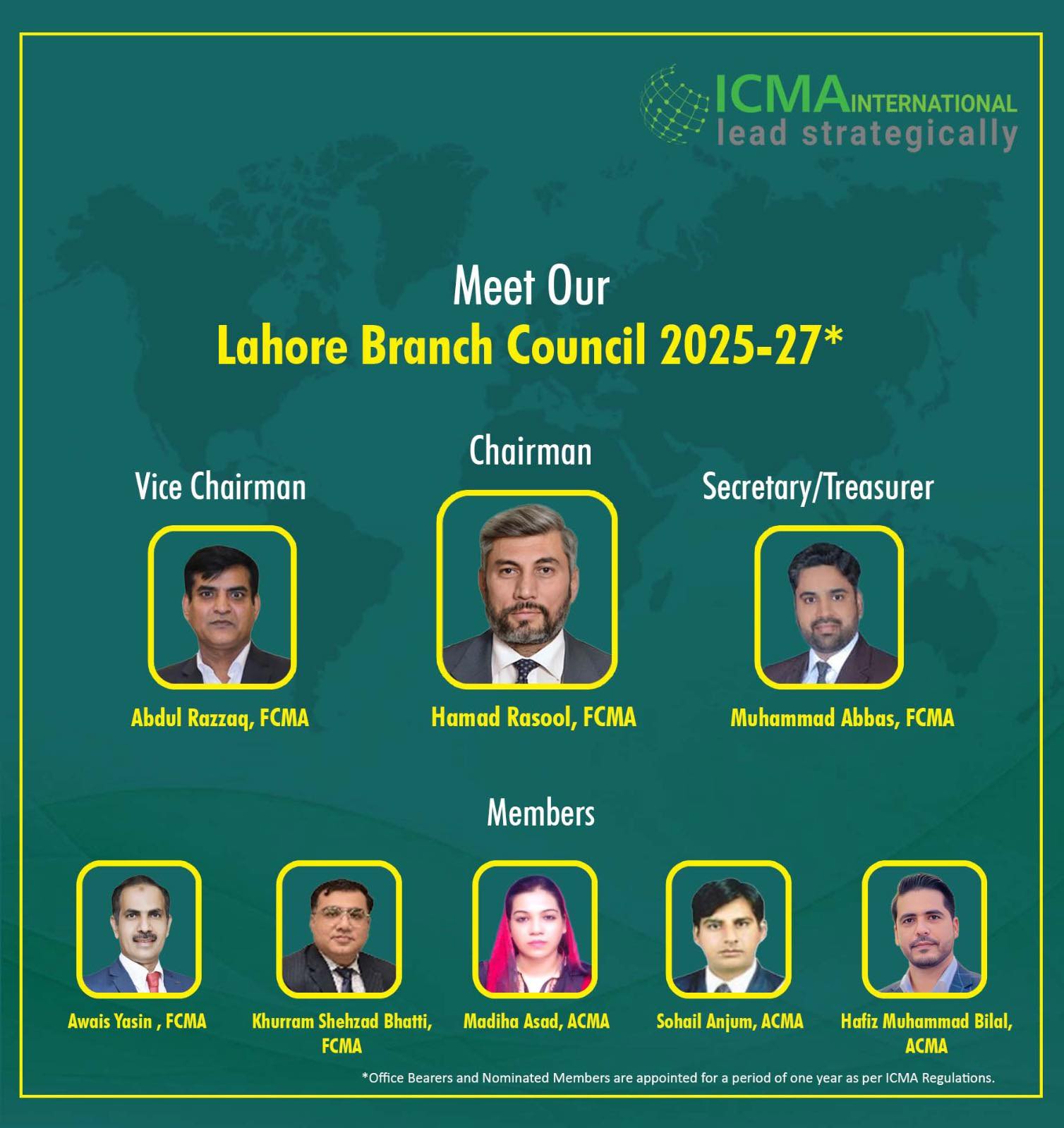 ICMA - 𝐈𝐧𝐭𝐫𝐨𝐝𝐮𝐜𝐢𝐧𝐠 𝐭𝐡𝐞 𝐈𝐂𝐌𝐀 𝐋𝐚𝐡𝐨𝐫𝐞 𝐁𝐫𝐚𝐧𝐜𝐡 𝐂𝐨𝐮𝐧𝐜𝐢𝐥 𝟐𝟎𝟐𝟓-𝟐𝟕! We are proud ...
