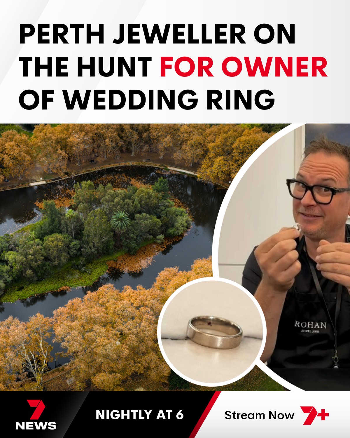 7NEWS - The search for its rightful owner is underway after the ...
