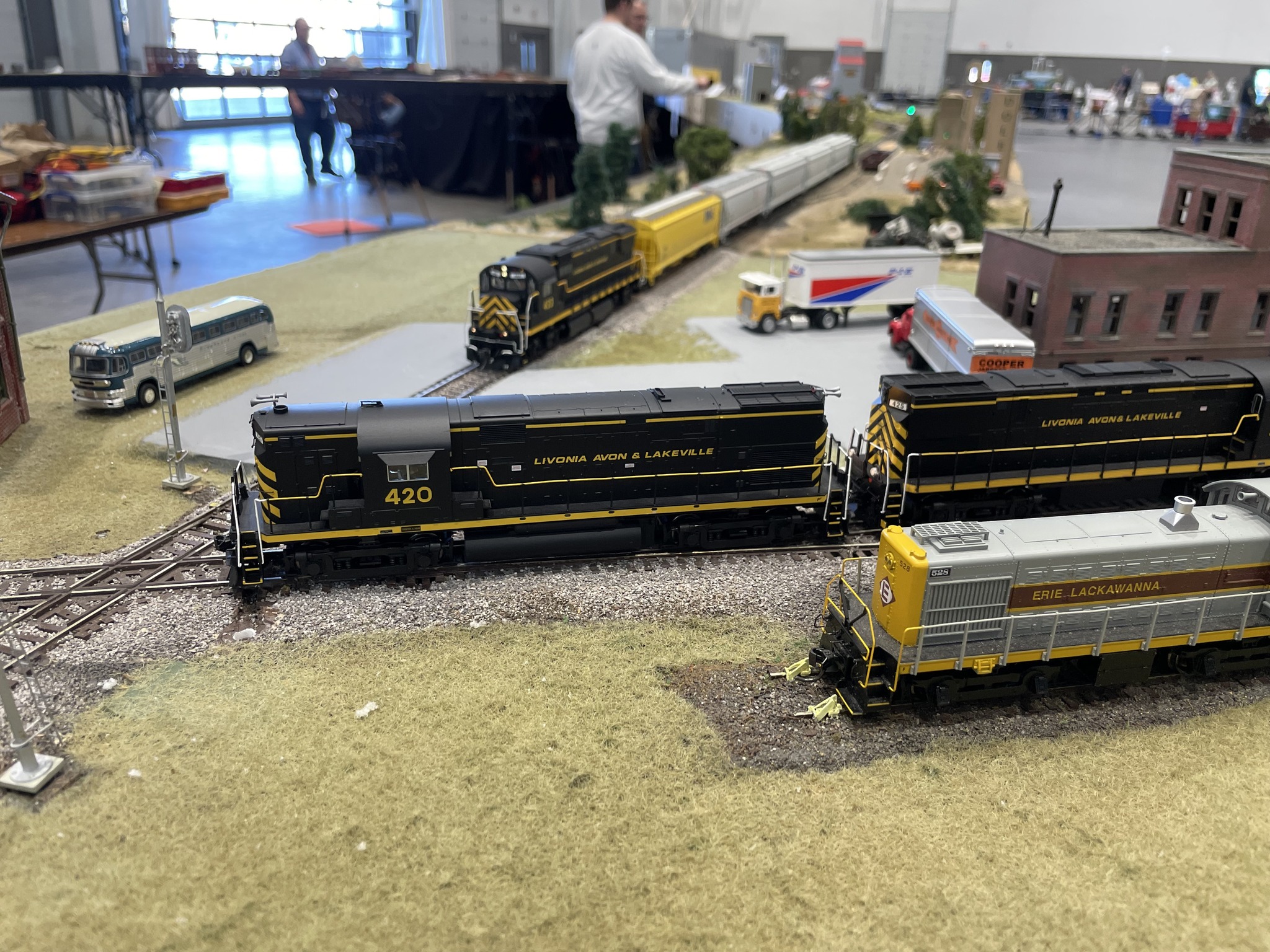 Rochester Railroad Prototype Modelers Meet - Free-mo Layout