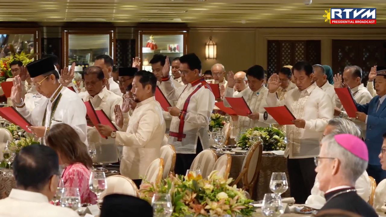 Rappler - President Ferdinand Marcos Jr. swears in the newly appointed ...