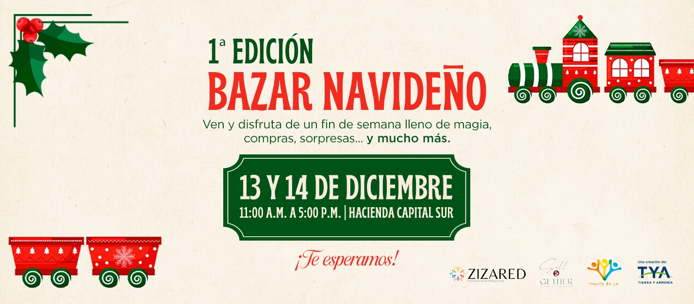 Primera edición Bazar Navideño en Capital Sur