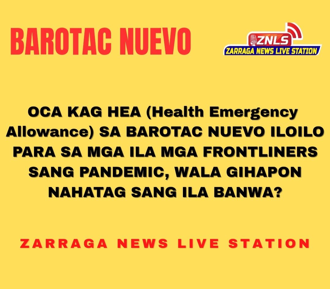Zarraga - OCA KAG HEA (Health Emergency Allowance) SA BAROTAC NUEVO ...
