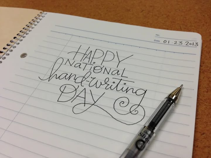 Willson - ️ National Handwriting Day ️ When the hand-written letter ...