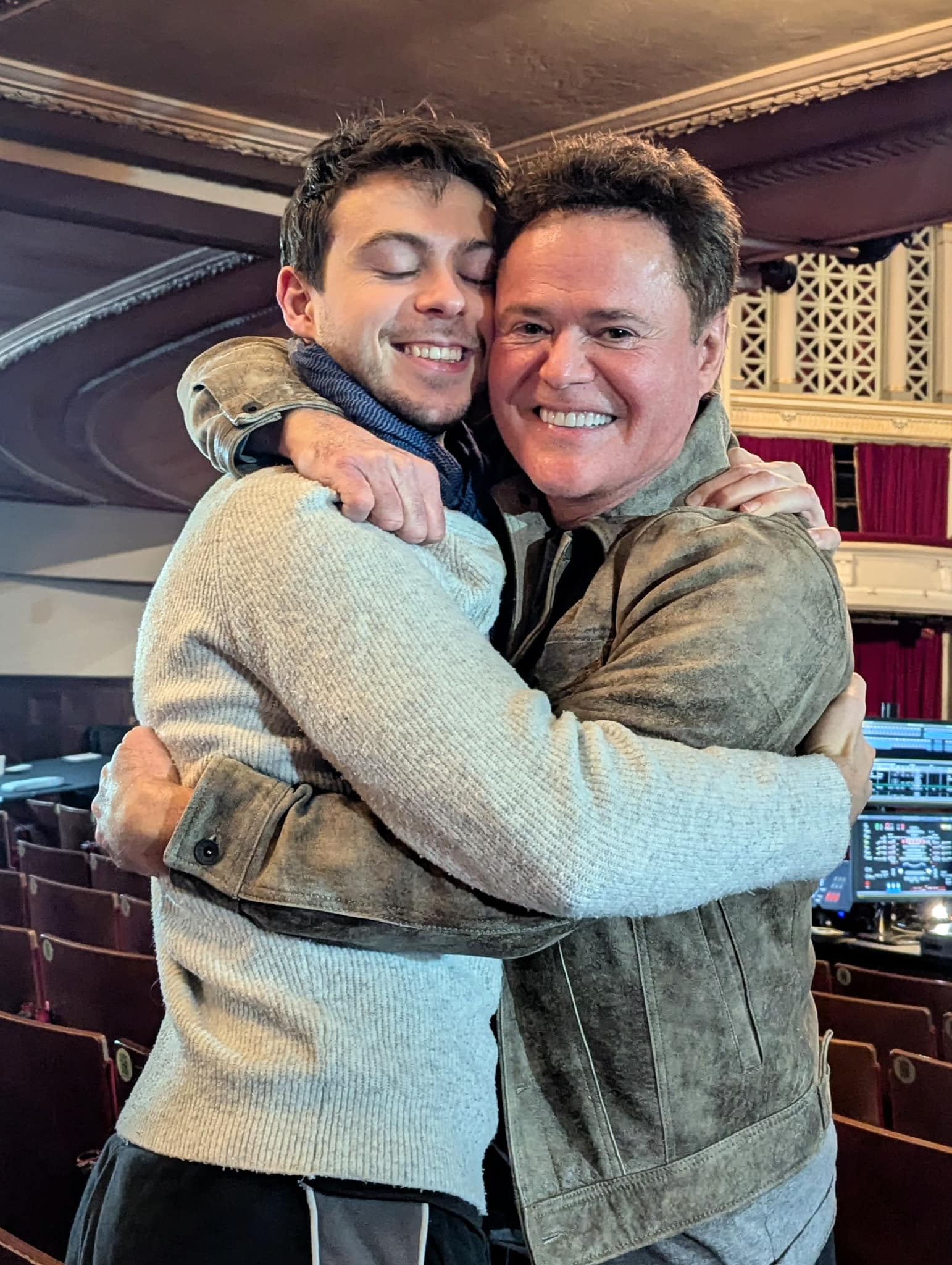 Donny Osmond - The two Josephs finally unite before... | Facebook