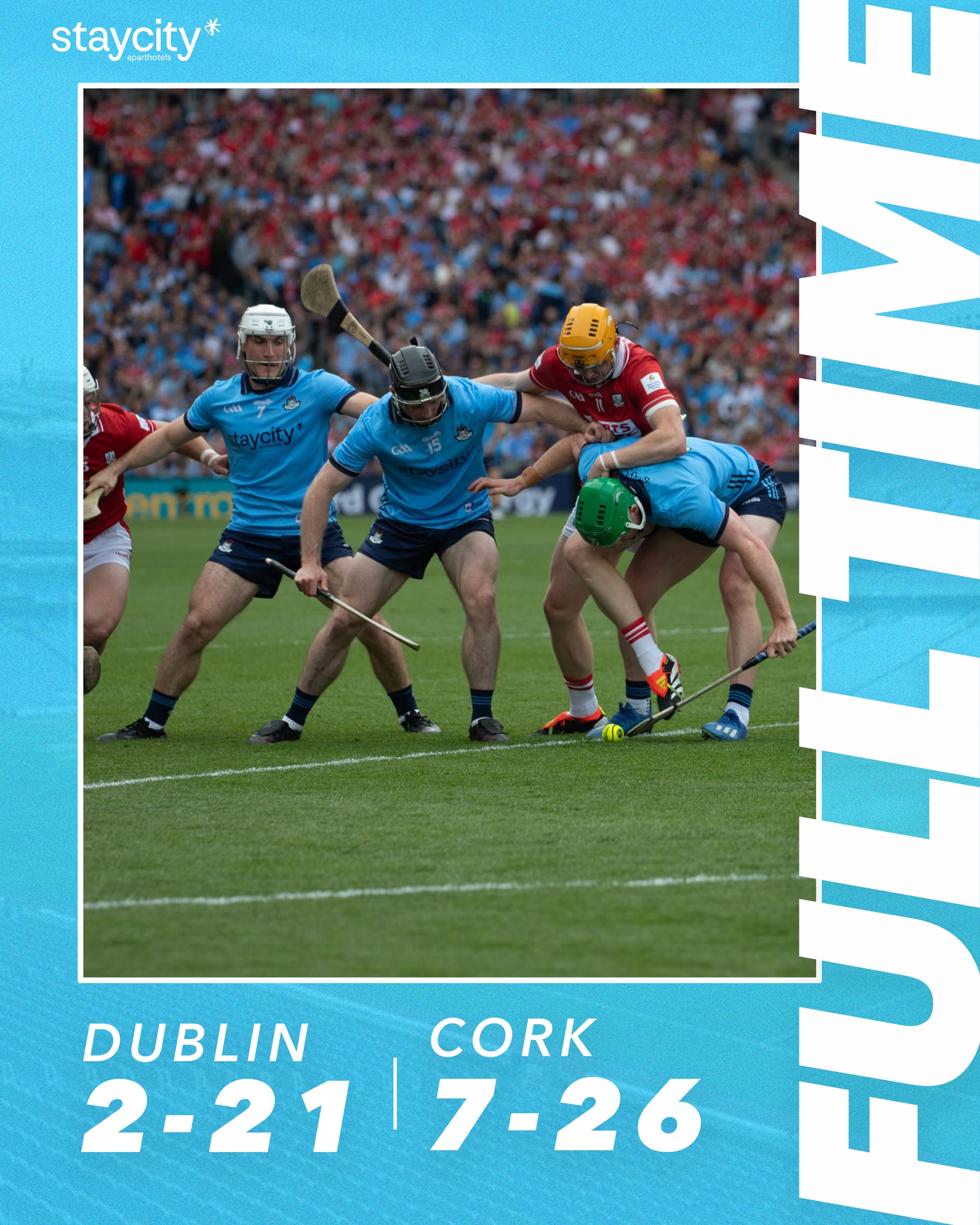 Dublin - Defeat for our Senior Hurlers here at Croke Park Best of luck ...