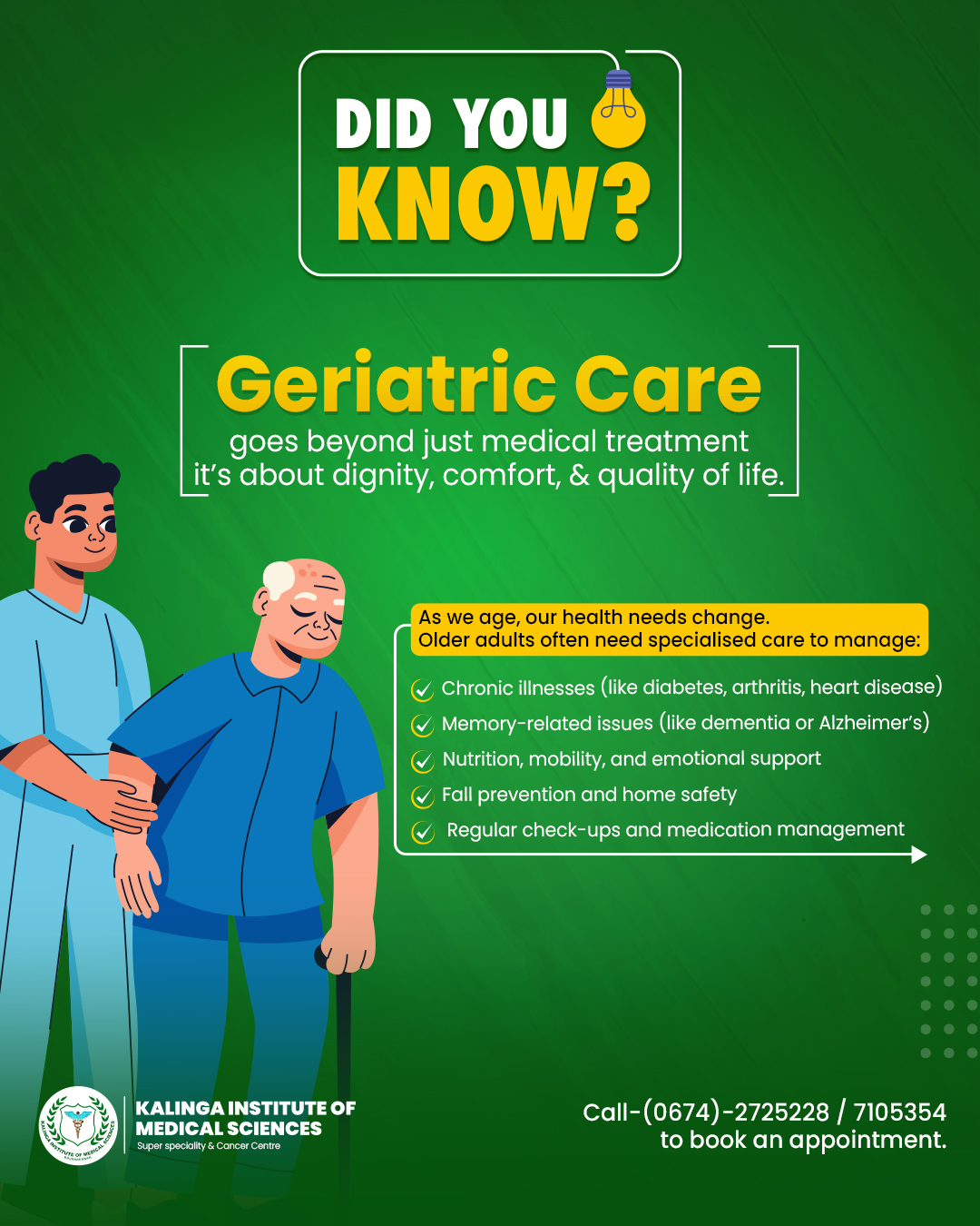 Caring for... - KIMS - Kalinga Institute of Medical Sciences | Facebook