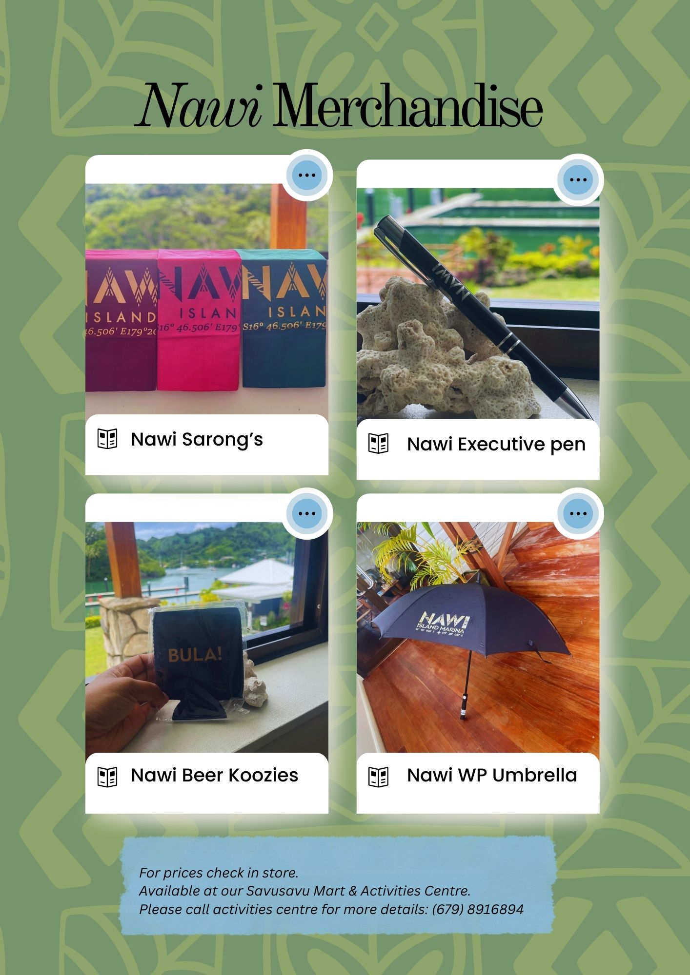 Nawi - 🌺 New Nawi Island Merchandise Alert! 🌺 We’re excited to share ...