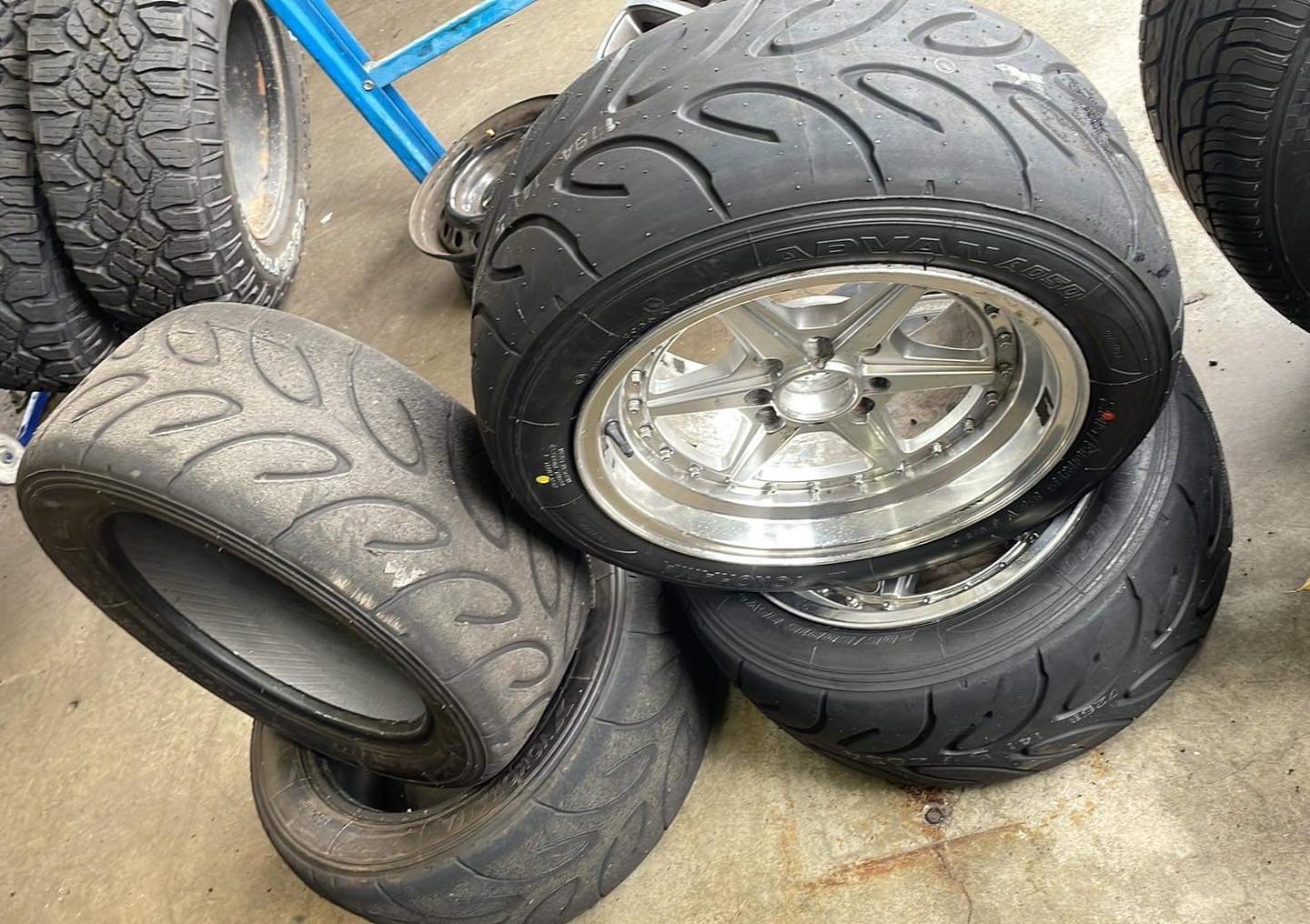 215/45R17 Yokohama Advan A050 Japan Semi Slick Tyre!🔥🔥🔥🔥 Are